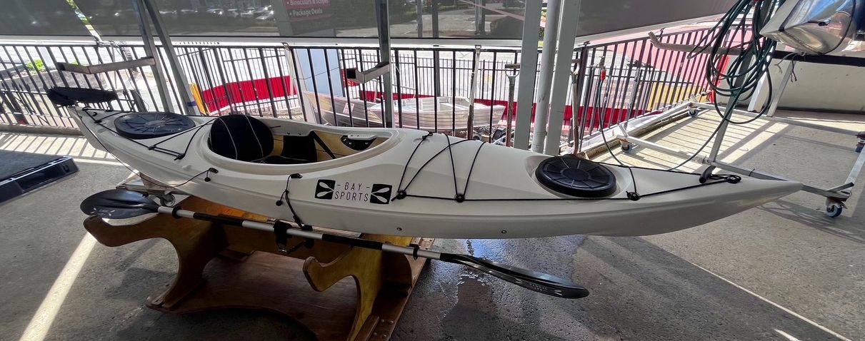 Used Aquanauta PRO Sit In Kayak with rudder in 'AS NEW' condiion