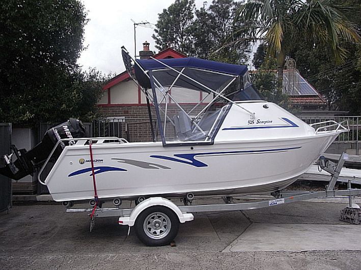 Horizon 525 Scorpion Cuddy Cabin - waves-overseas