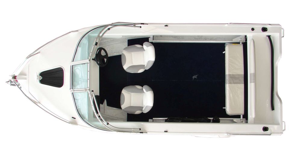 Savage 435 Bay Cruiser package with Mercury 50hp and trailer (IN STOCK)