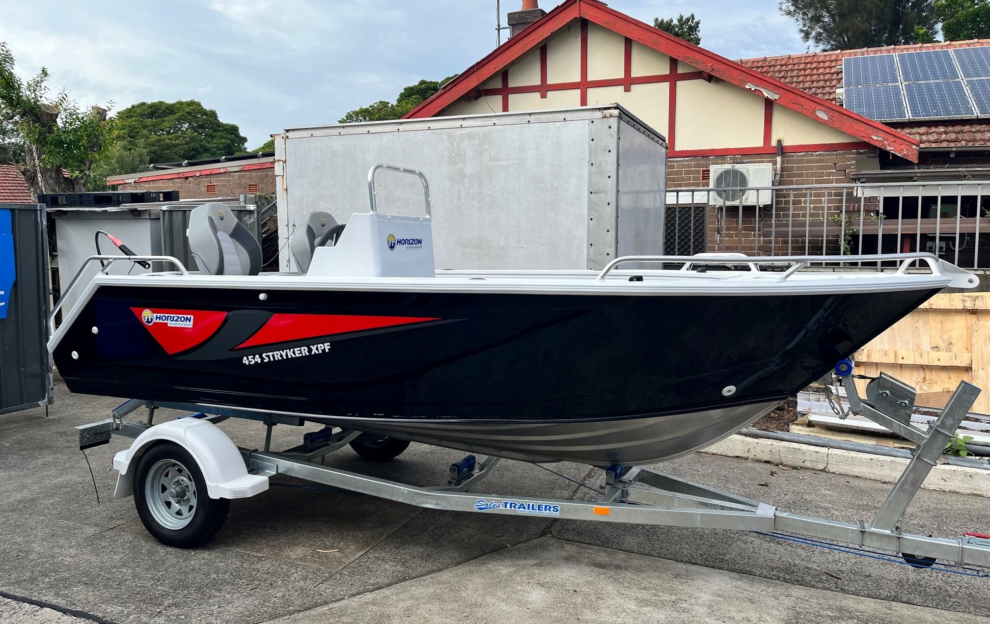 Horizon 454 Stryker XPF Side Console with FB transom - (In Stock)
