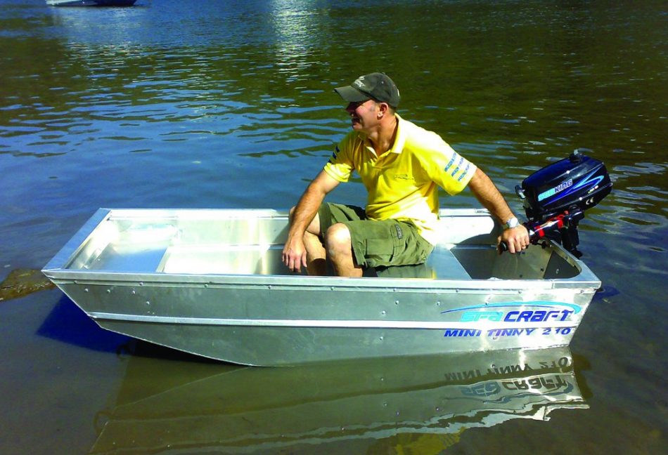 SeaCraft Mini Tinny 210 with Oars and Rowlocks (2 left in Stock)