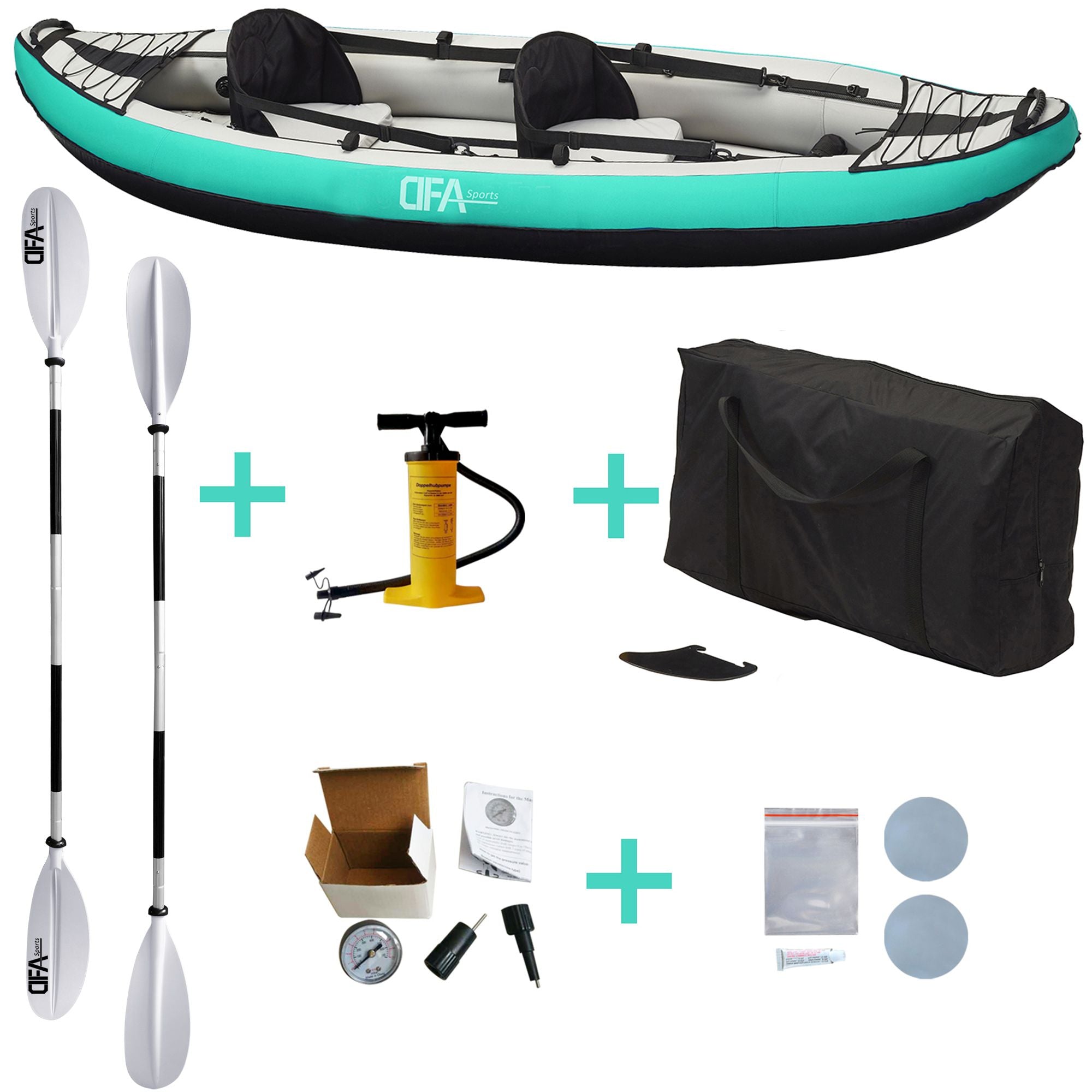 DFA Sports Colorado inflatable kayak package