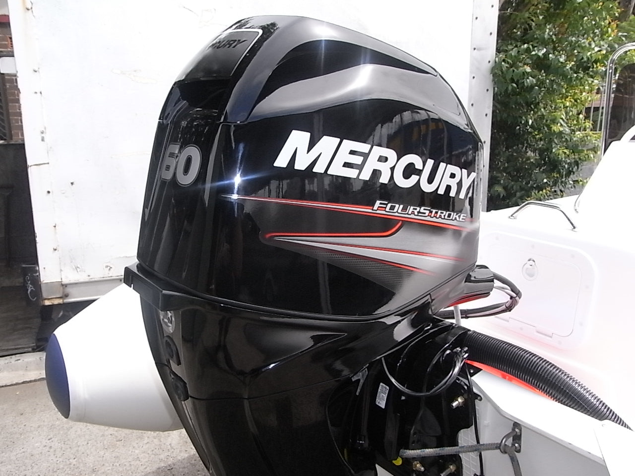 Mercury 460 Ocean Runner console package with Mercury 60hp EFI 4 stroke - waves-overseas