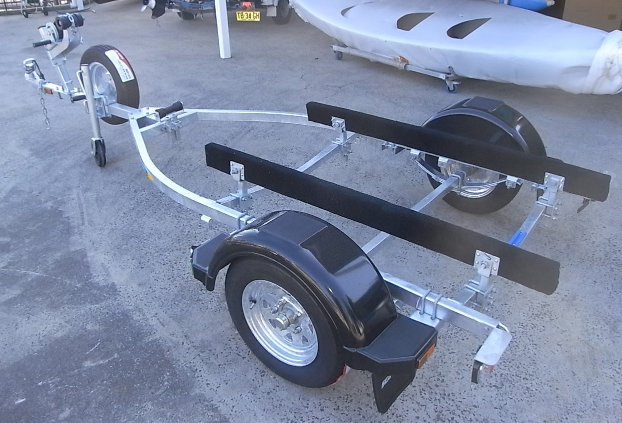 Brand new Sea Trail boat trailers suitable for boats up to 3.8m - waves-overseas