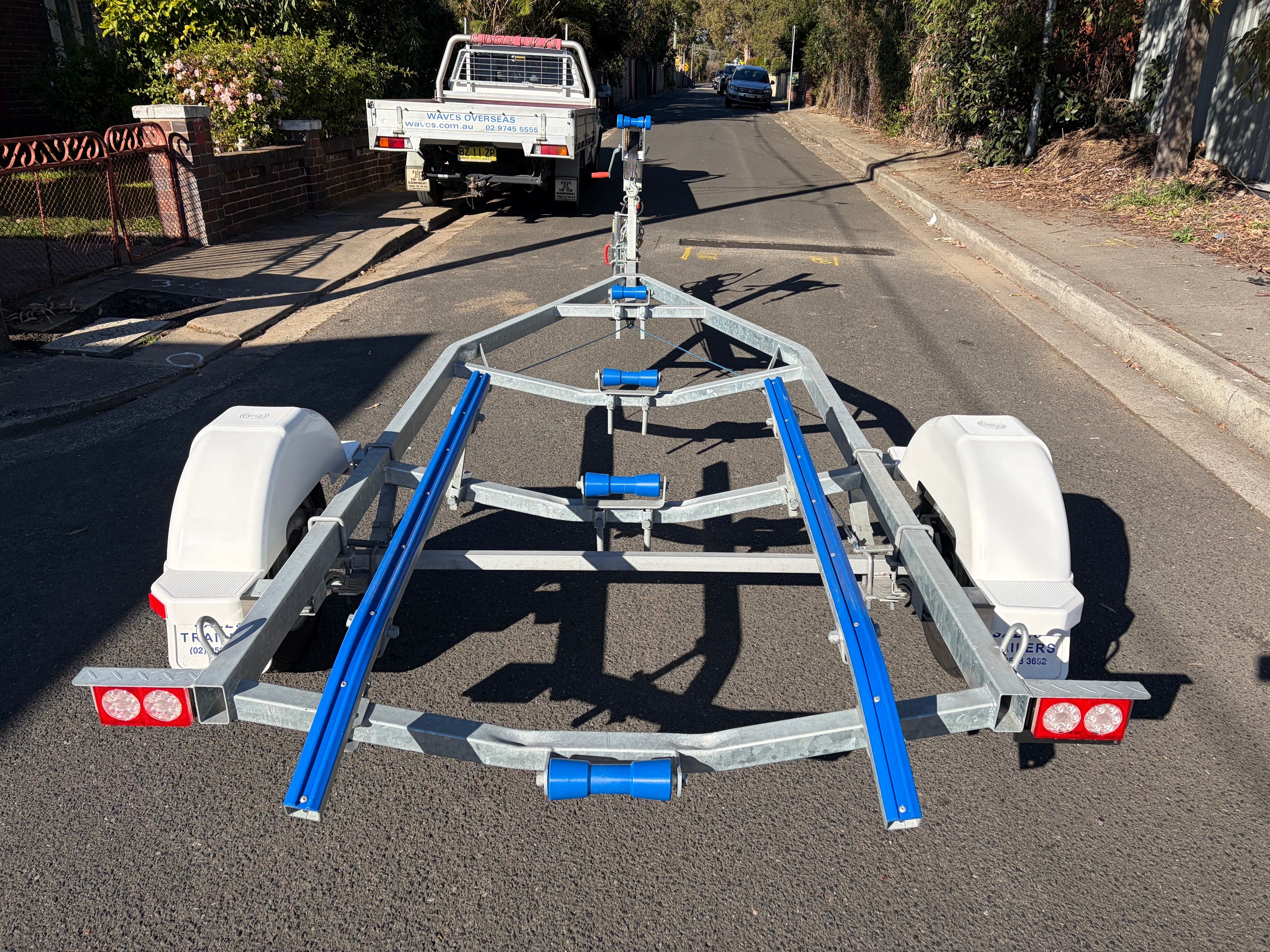Brand New Sales Trailers 16' braked trailer to suit boats up to approx. 4.9m
