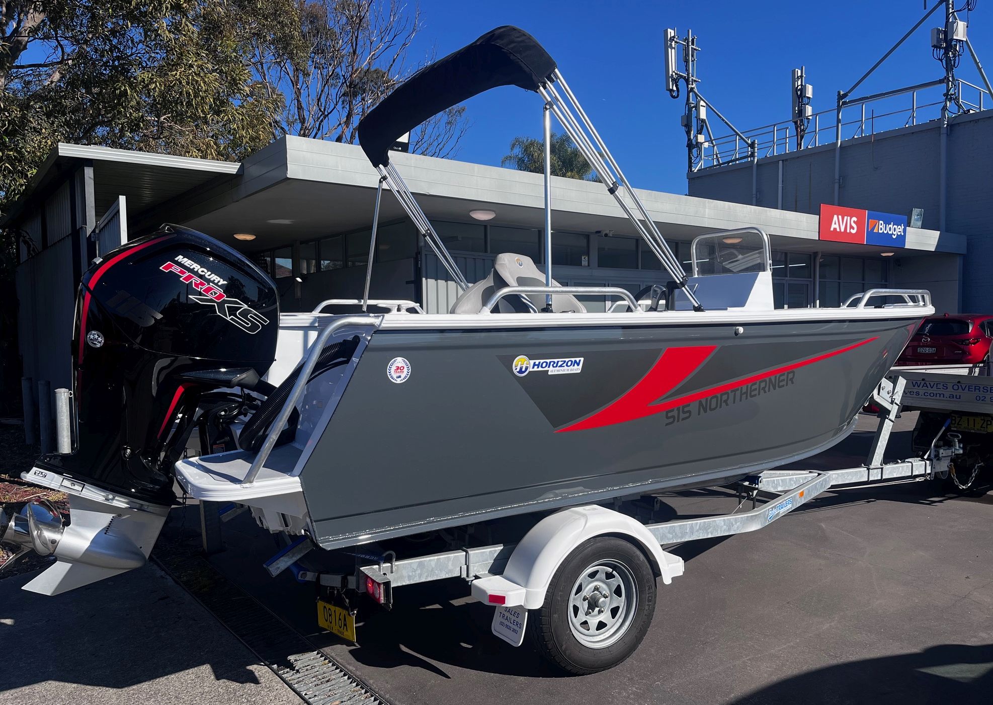 Horizon 515 Northerner Side console package with Mercury 115hp PRO XS CT EFI 4 stroke - (In Stock)