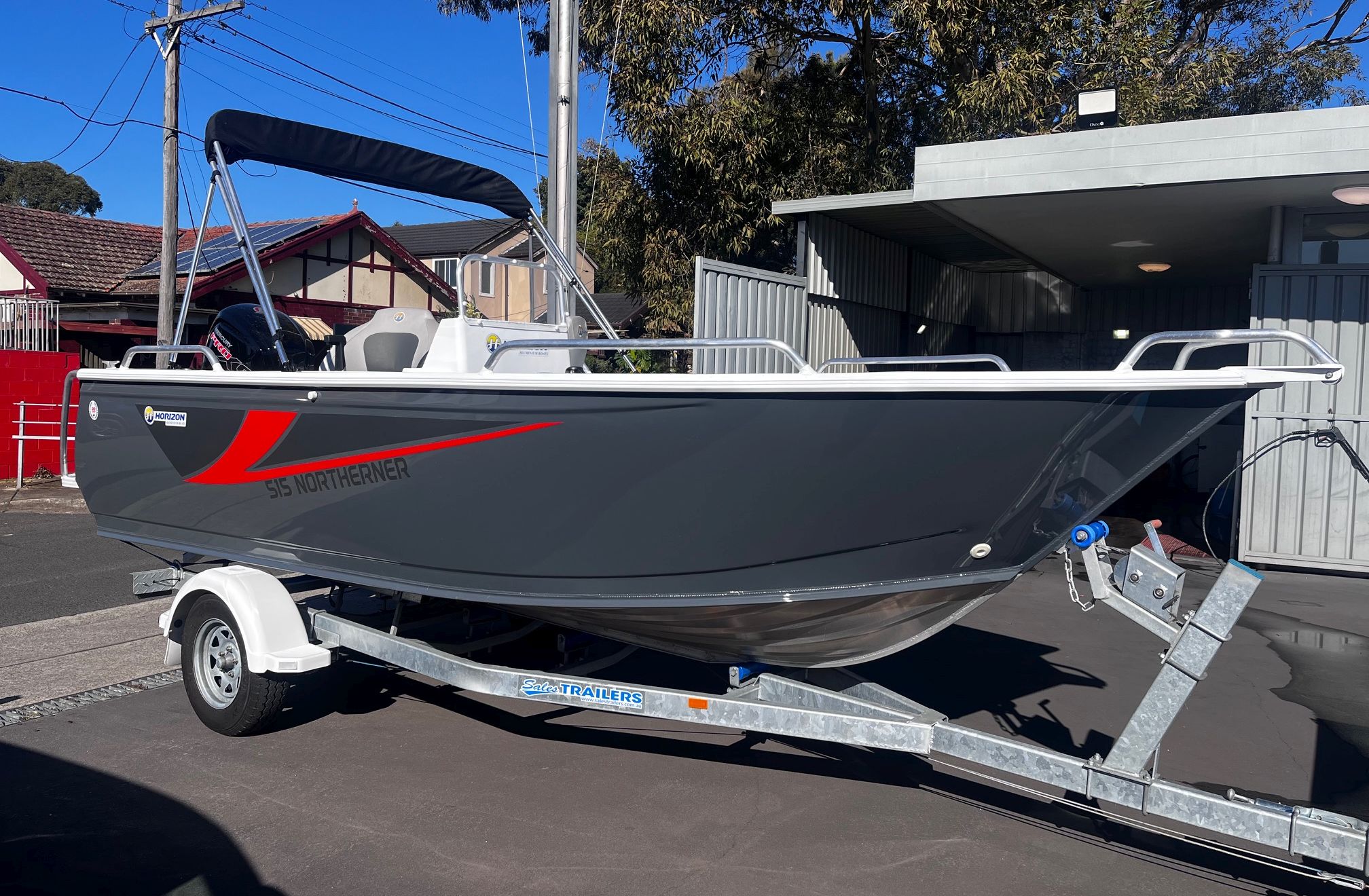 Horizon 515 Northerner Side console package with Mercury 115hp PRO XS CT EFI 4 stroke - (In Stock)