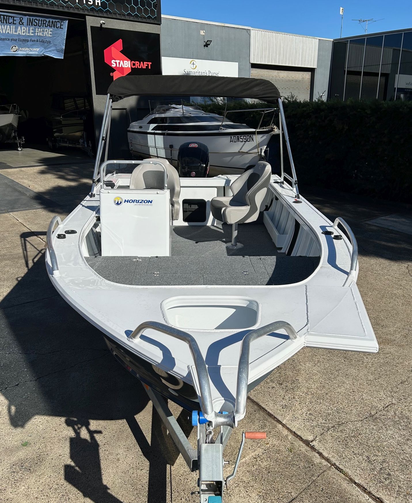 Horizon 515 Northerner Side console package with Mercury 115hp PRO XS CT EFI 4 stroke - (In Stock)