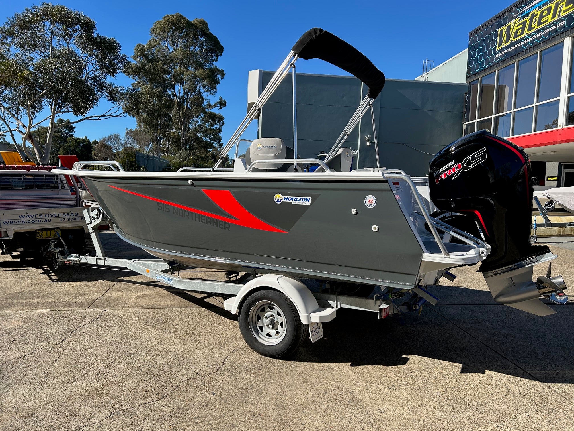 Horizon 515 Northerner Side console package with Mercury 115hp PRO XS CT EFI 4 stroke - (In Stock)