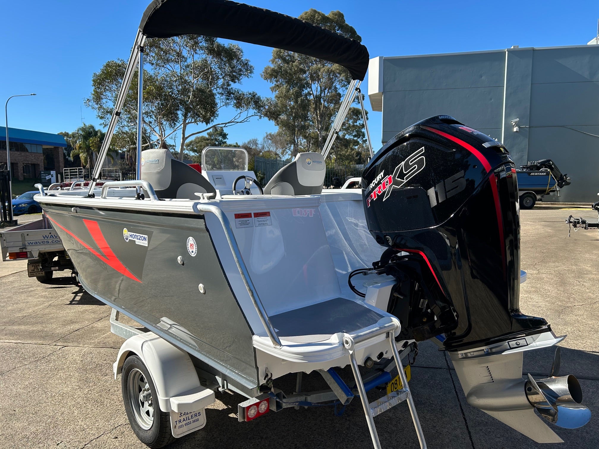 Horizon 515 Northerner Side console package with Mercury 115hp PRO XS CT EFI 4 stroke - (In Stock)