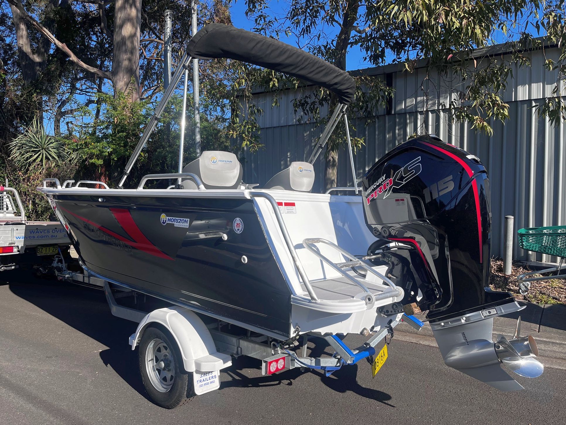 Horizon 515 Northerner Side console package with Mercury 115hp PRO XS CT EFI 4 stroke - (In Stock)