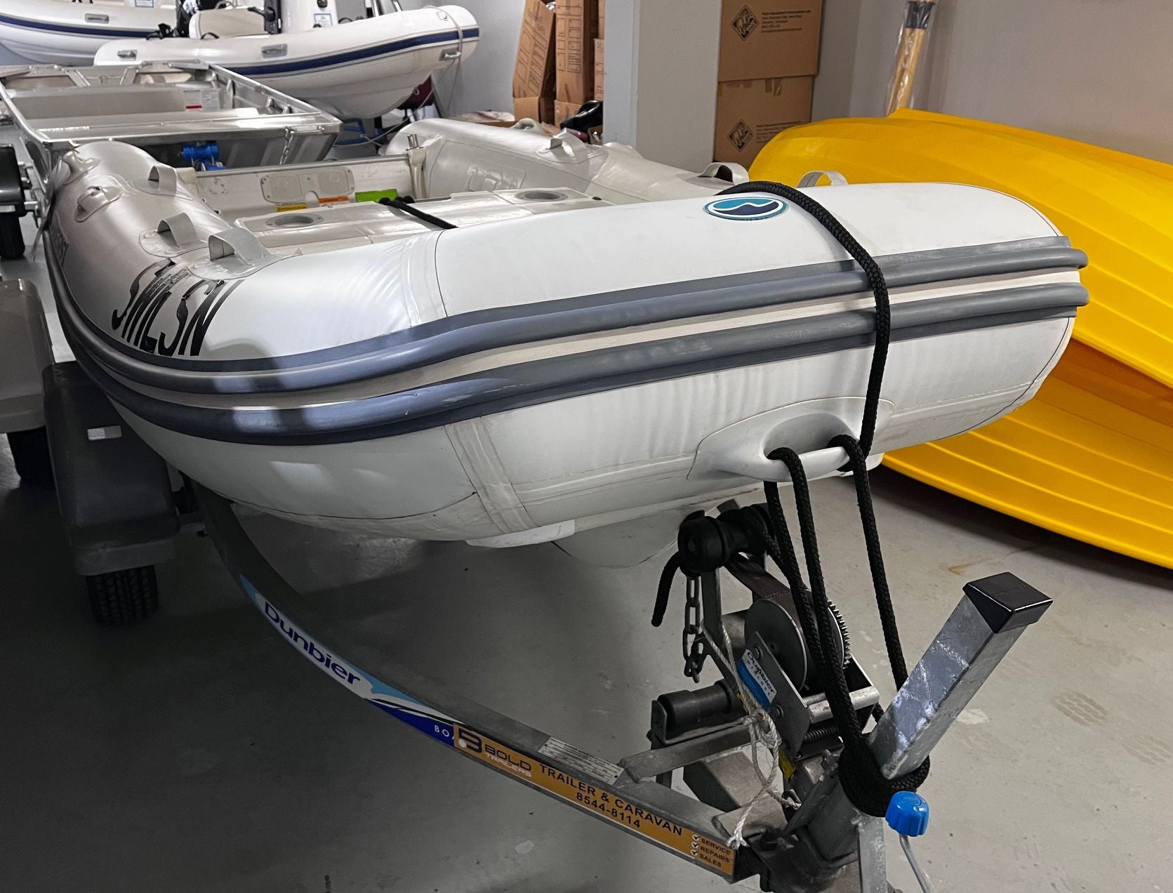 Used Walker Bay Geneses 340 Hypalon RIB Package in excellent condition and HEAVILY REDUCED!