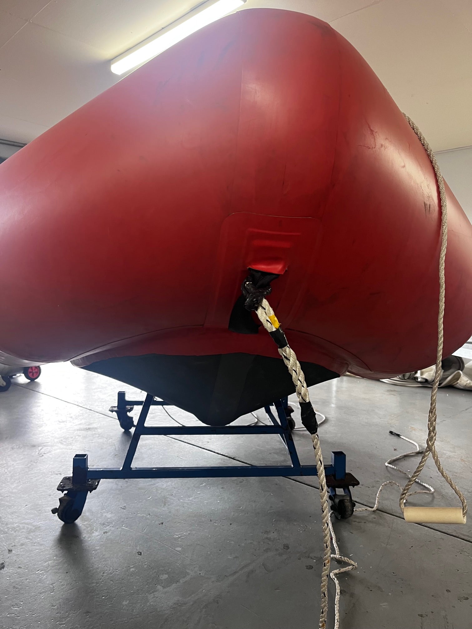 Ex-Demo New Zealand built Hypalon surf boat in as new condition (only used 4 times)