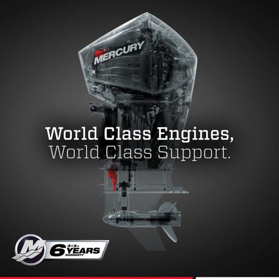 Mercury 20hp EFI 4 Stroke - Electric Start