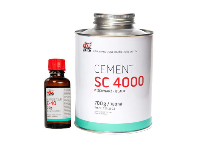Tip Top SC4000 2 part hypalon rubber adhesive 780ml