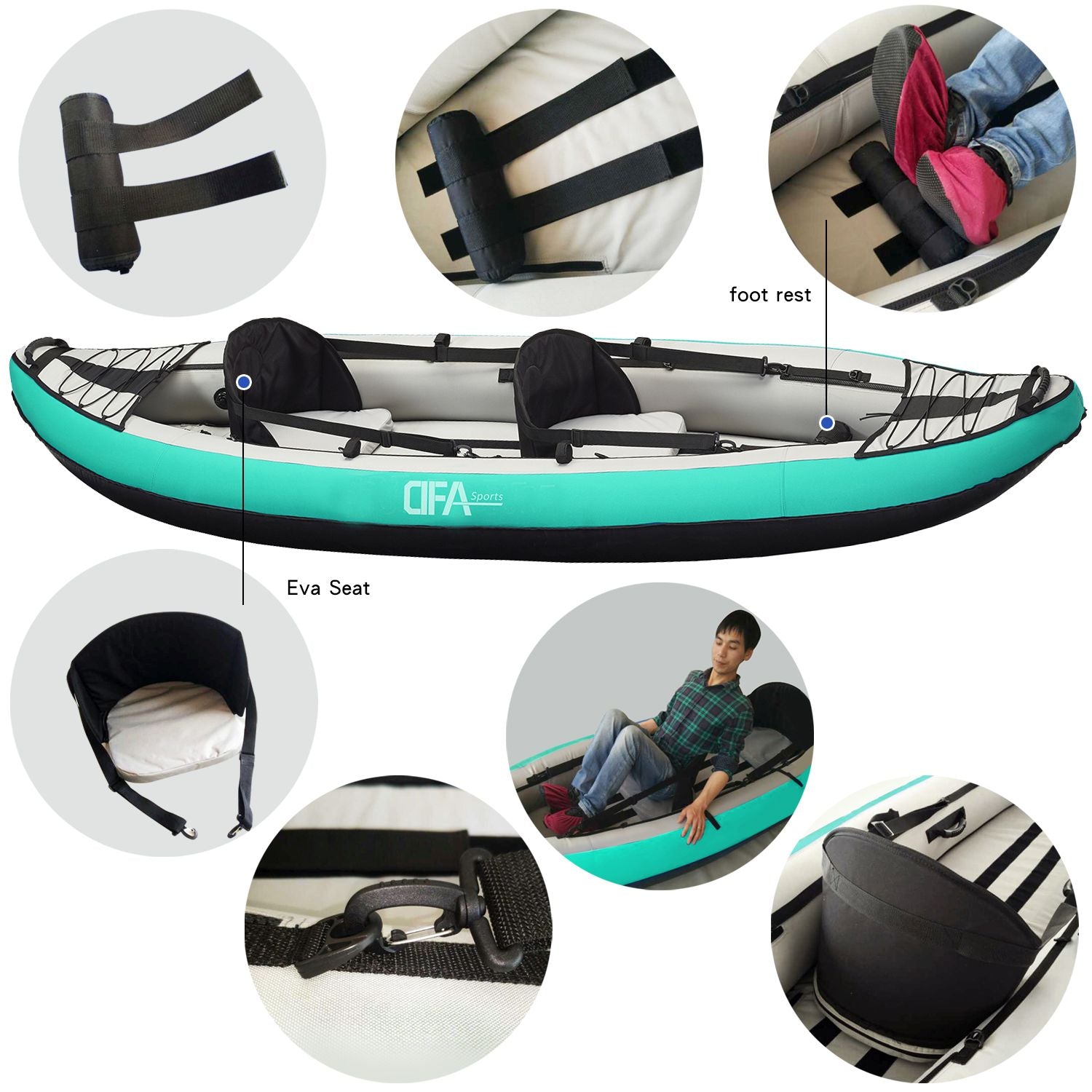 DFA Sports Colorado inflatable kayak package
